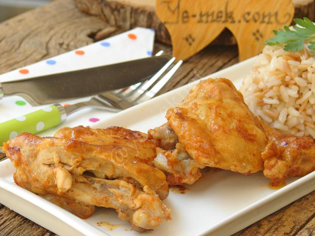 Tavada Soslu Tavuk Pirzola - Yapılışı (10/12) 