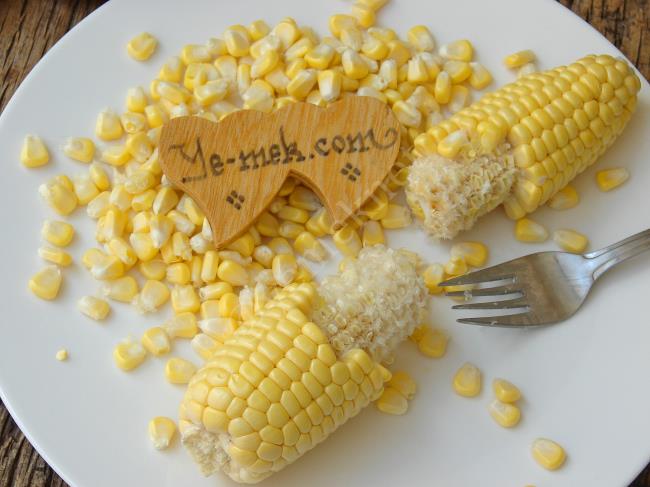 Taze Süt Mısır Buzlukta Nasıl Tane Tane Saklanır - Yapılışı (10/16) 