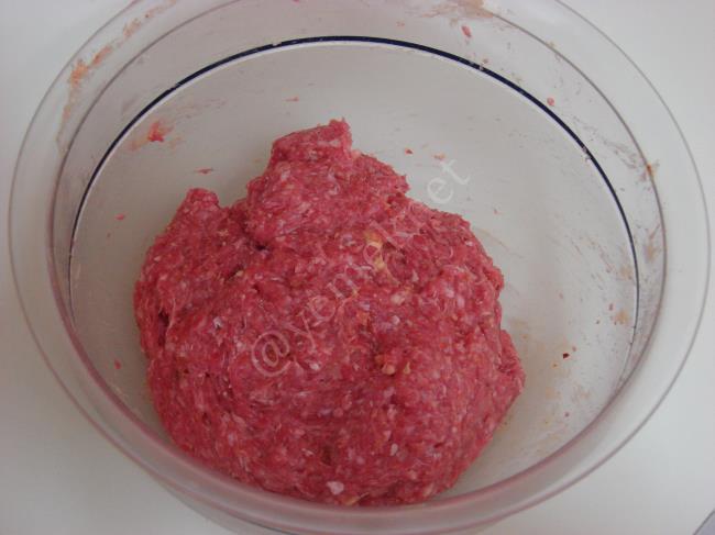 Ev Usulü Fırında Urfa Kebap - Yapılışı (5/12) 