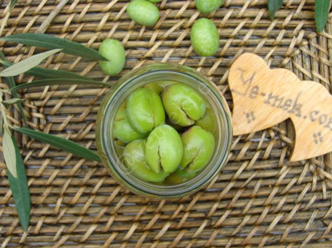 Ev Yapımı Kırma Taze Yeşil Zeytin - Yapılışı (7/12) 