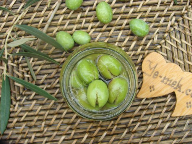 Ev Yapımı Kırma Taze Yeşil Zeytin - Yapılışı (9/12) 