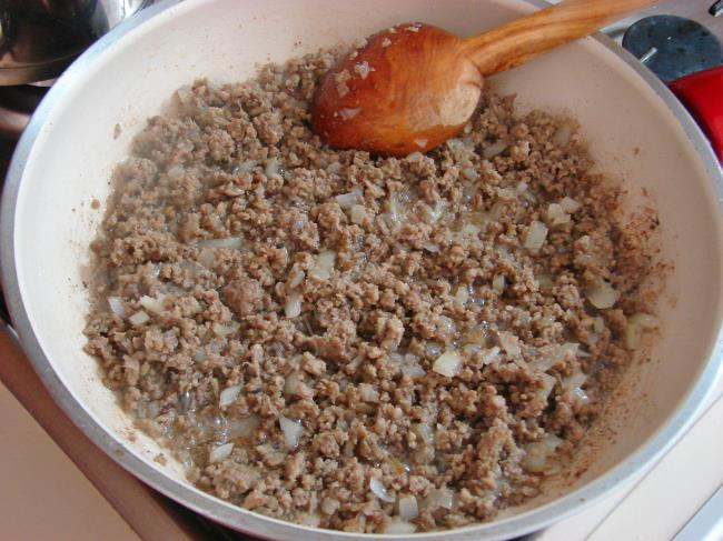 Fırında Beşamel Soslu Kıymalı Sebzeli Oturtma - Yapılışı (8/20) 