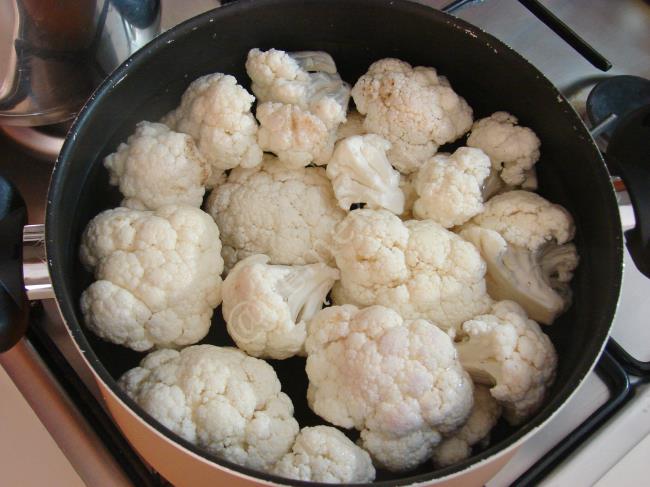 Fırında Karnabahar Kızartması - Yapılışı (2/12) 