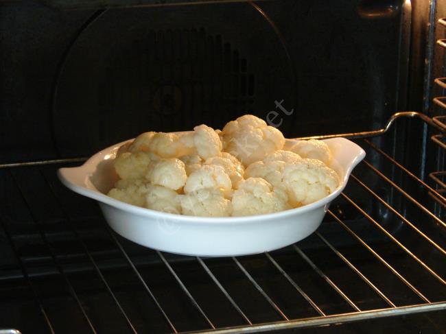 Fırında Karnabahar Kızartması - Yapılışı (8/12) 