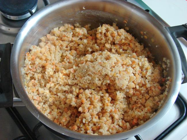 Mercimek Köftesi Çanakları - Yapılışı (7/16) 