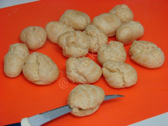 Pastane Usulü Profiterol - Yapılışı (19/24) 