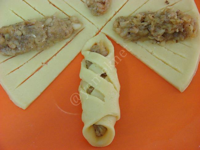 Elmalı Kafes Kurabiye - Yapılışı (10/16) 