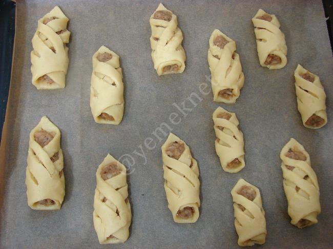 Elmalı Kafes Kurabiye - Yapılışı (11/16) 