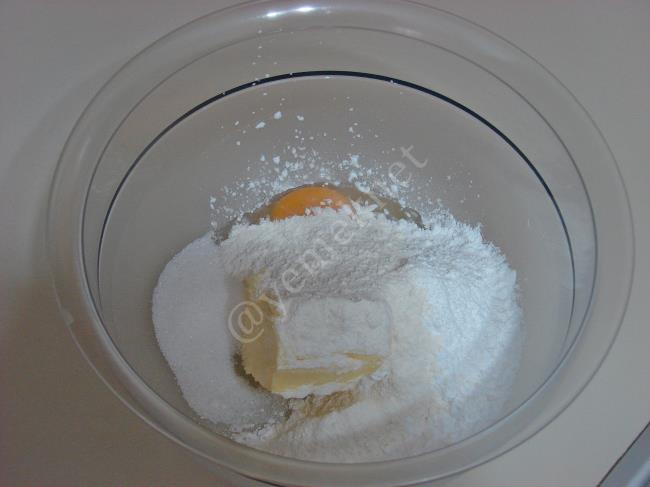 Elmalı Kafes Kurabiye - Yapılışı (3/16) 