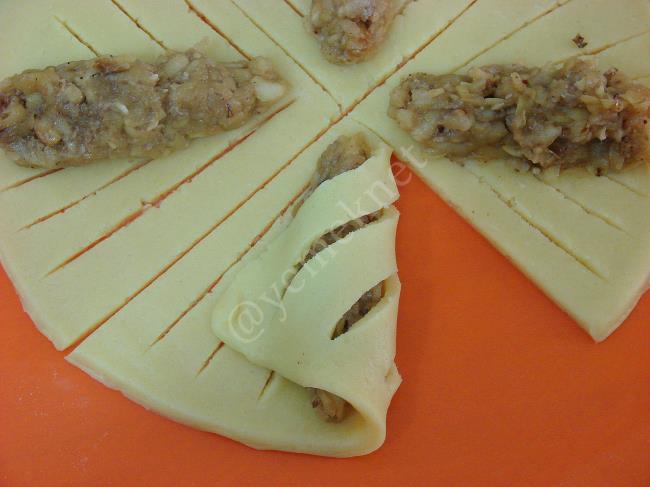 Elmalı Kafes Kurabiye - Yapılışı (9/16) 