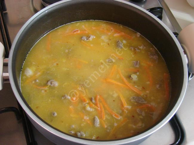 Etli Buhara Pilavı - Yapılışı (9/16) 