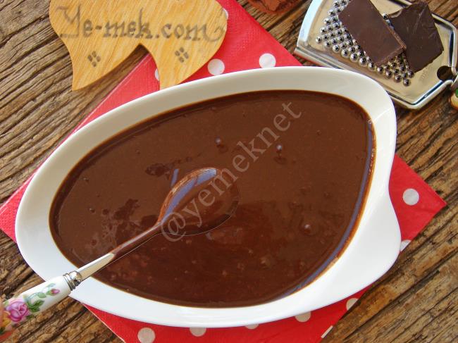 çikolata sosu tarifi ev yapımı
