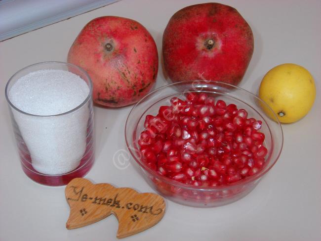 Ev Yapımı Nar Reçeli - Yapılışı (1/12) 