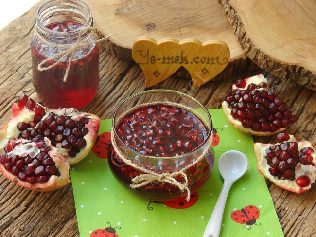 Ev Yapımı Nar Reçeli - Yapılışı (10/12) 