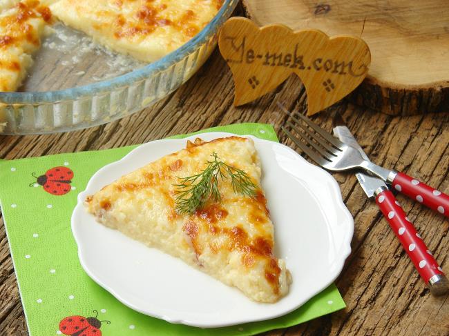 Fırında Kaşarlı Karnabahar Ezmesi - Yapılışı (10/12) 