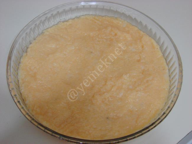 Fırında Kaşarlı Karnabahar Ezmesi - Yapılışı (6/12) 