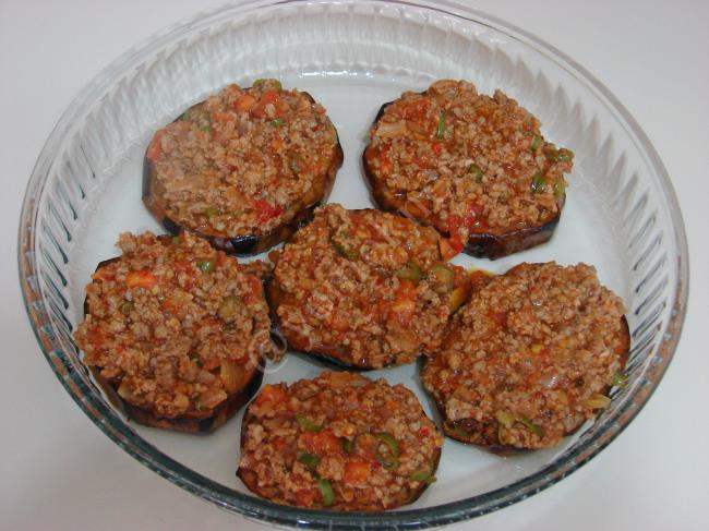 Fırında Patlıcan Oturtma - Yapılışı (11/16) 