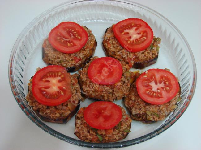 Fırında Patlıcan Oturtma - Yapılışı (12/16) 