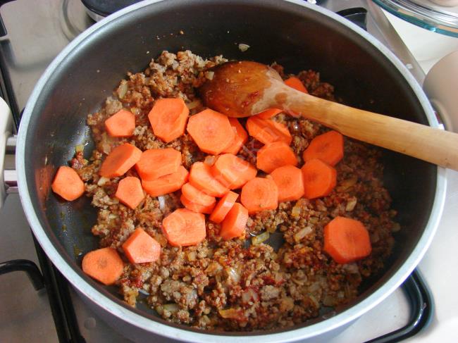 Kıymalı Karnabahar Yemeği - Yapılışı (5/12) 