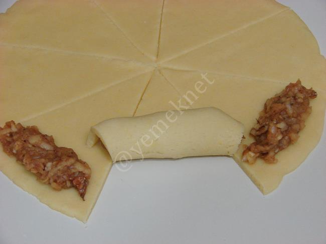 Elmalı Rulo Kurabiye - Yapılışı (6/12) 
