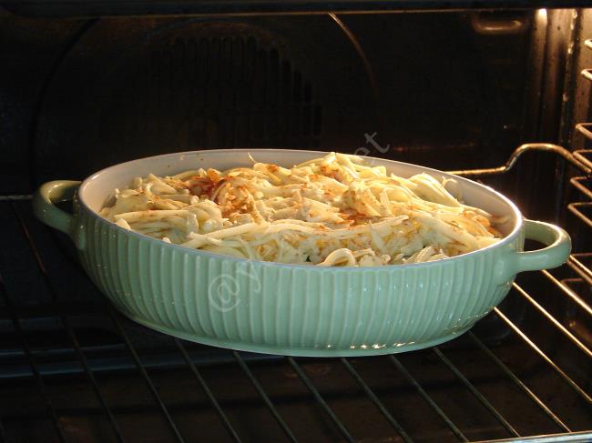 Fırında Beşamel Soslu Tavuklu Brokoli - Yapılışı (13/16) 