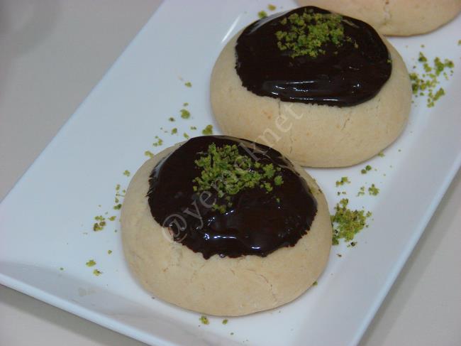 İçi Muhallebi Dolgulu Kurabiye - Yapılışı (13/16) 