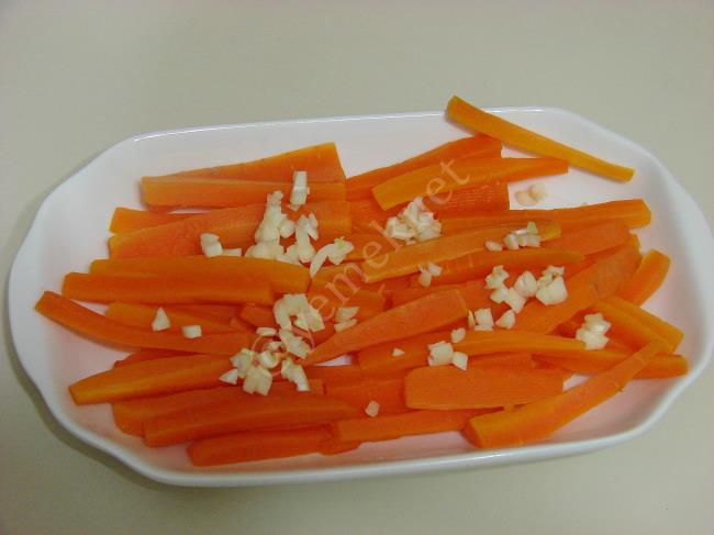 Sirkeli Havuç Mezesi - Yapılışı (5/8) 