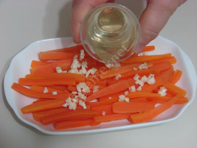 Sirkeli Havuç Mezesi - Yapılışı (6/8) 