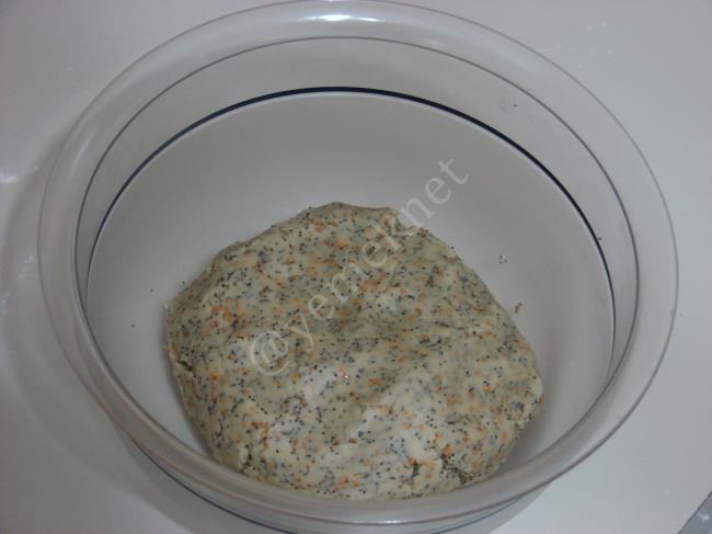 Çikolatalı Haşhaşlı Susamlı Kurabiye - Yapılışı (7/16) 