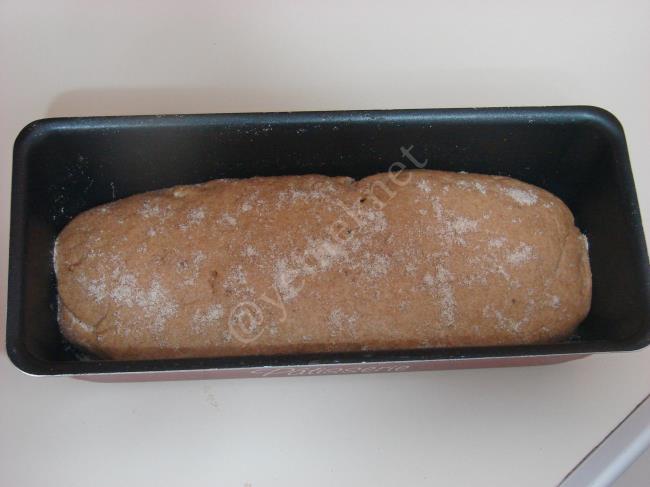 Ev Yapımı Kepek Ekmeği - Yapılışı (9/16) 