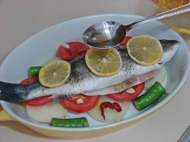 Fırında Levrek - Yapılışı (6/12) 