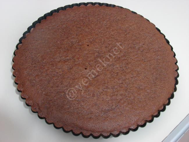 Ganajlı Çikolatalı Tart Kek Nasıl Yapılır? (11/20) Resimli Yemek
