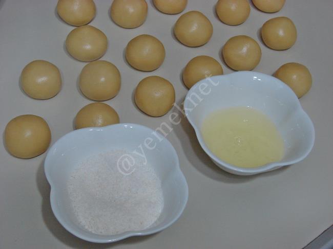 Hindistan Cevizli Kurabiye - Yapılışı (6/16) 