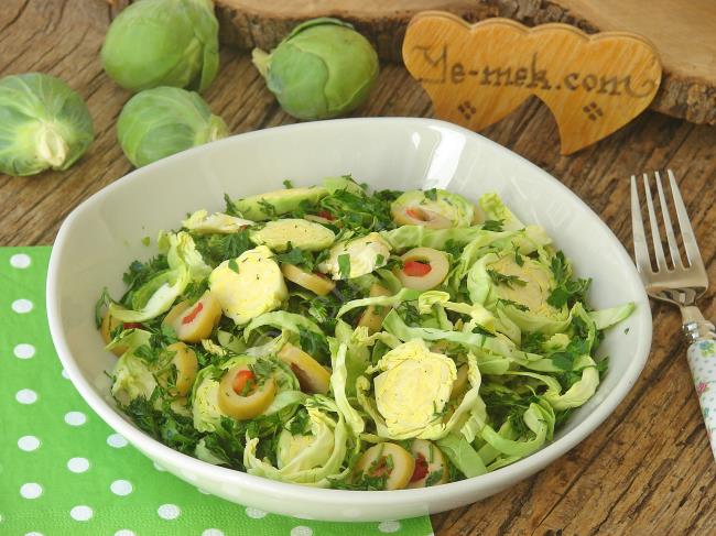 Brüksel Lahanası Salatası Nasıl Yapılır Oktay Usta