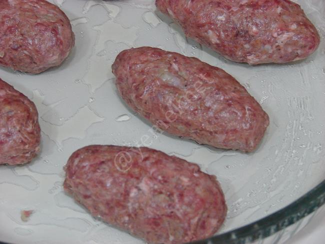 Fırında Kremalı Patates Püreli Köfte - Yapılışı (10/20) 