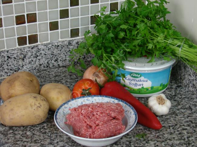 Kıymalı Çökertme Kebabı - Yapılışı (1/12) 