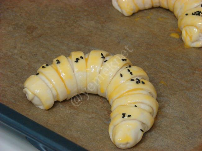 Patatesli Şerit Poğaça - Yapılışı (13/16) 