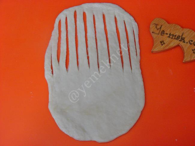 Patatesli Şerit Poğaça - Yapılışı (8/16) 