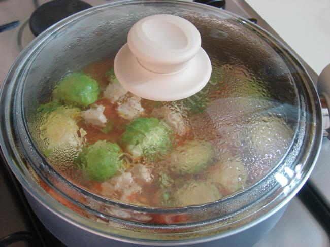 Tavuklu Brüksel Lahanası Yemeği - Yapılışı (8/12) 