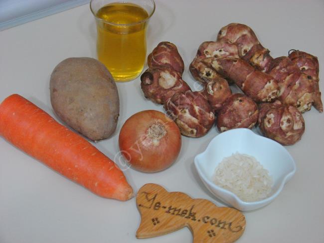 Yer Elması Yemeği - Yapılışı (1/8) 