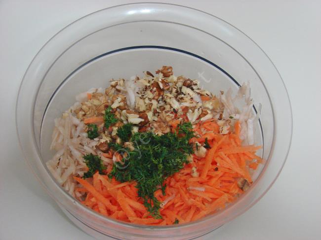 Yoğurtlu Yer Elması Salatası - Yapılışı (4/8) 