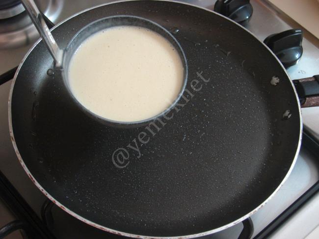 Akıtma (Krep) - Yapılışı (8/16) 