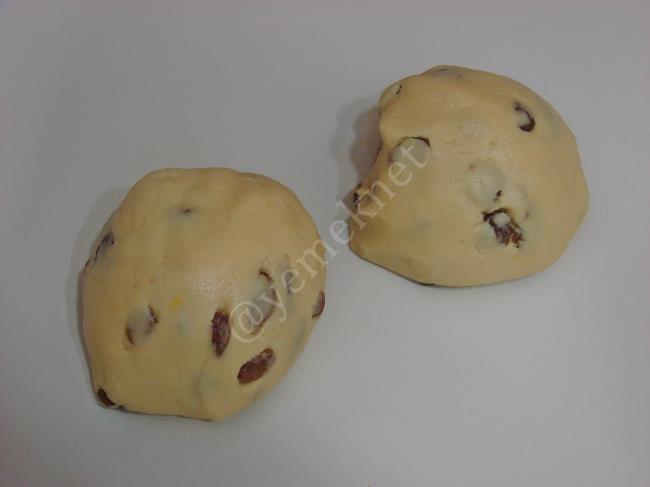 Pastane Usulü Üzümlü Kurabiye - Yapılışı (9/20) 