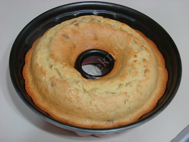 Portakallı Cevizli Kek - Yapılışı (10/16) 