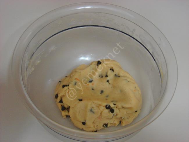 Damla Çikolatalı Portakallı Kurabiye - Yapılışı (6/12) 