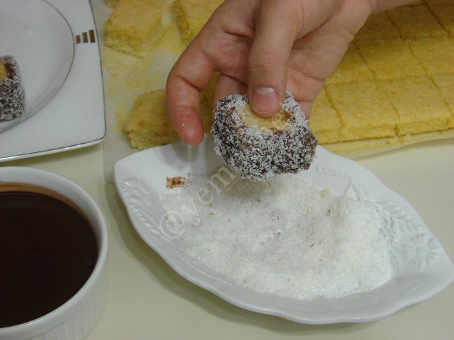 Lokum Kek - Yapılışı (12/16) 