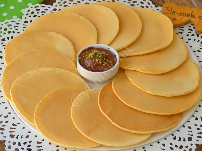 Pankek (Pancake) Tarifi (Resimli Anlatım) Yemek Tarifleri