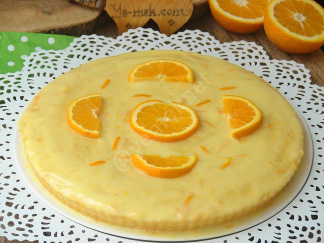 Portakal Soslu Kek Nasıl Yapılır? (18/20) Resimli Yemek Tarifleri