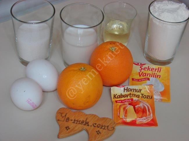 Portakal Soslu Kek - Yapılışı (1/20) 
