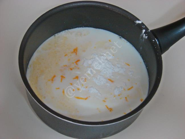 Portakal Soslu Kek - Yapılışı (12/20) 